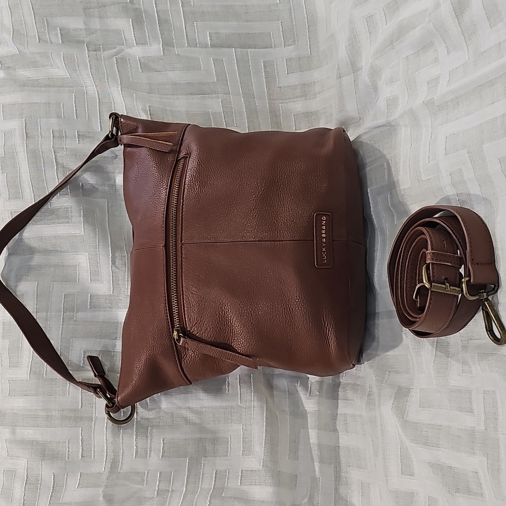 Lucky Brand Brown With Beautiful Knotted Tassel - Picture 2 of 6
